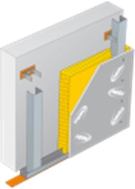 předstěny a šachtové stěny